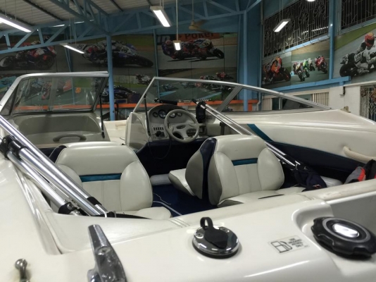 ขายเรือ!!  Bay Liner 16 ฟุต เครื่องยนต์ yamaha 80 แรง 4จังหวะ serviceเรียบร้อย เพียง 395,000