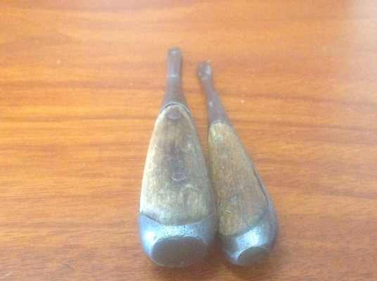 ขายไขควงโบราณ คู่ดูโอ่สองชาติ เยอรมัน และ เมกา ยาว 6.5", 7.5"ปาก 2 หุน