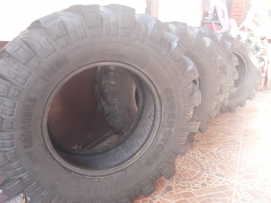 ขายยางบั้งเหมาะสำหรับลุยๆขนาด 33 X 10.5 X 16 ปี 2012 ขายยางบั้งเหมาะสำหรับลุยๆขนาด 33 X 10.5 X 16 ปี 2012