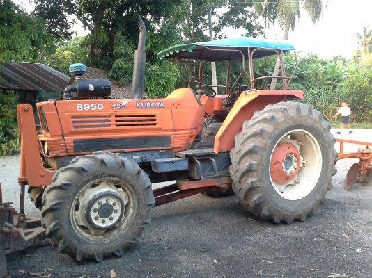 ขายคูโบต้าสองเพา 8950 เทอโบดันหน้าหางสามเ อกสารซื้อขาย