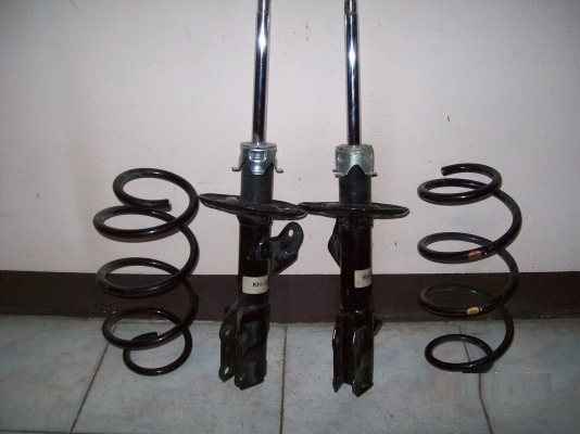 โช๊คอัพและสปริงหน้า Honda city แมลงสาป และ JAZZ ตัวแรก สภาพใหม่