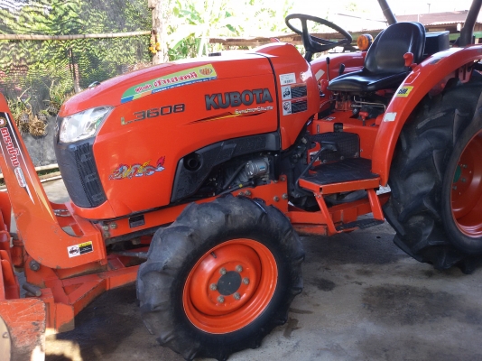 ปัญญาแทรคเตอร์..จัดมาให้ครับ ด่วน!!!คูโบต้า L3608  พร้อมใบมีดคานล่างFD163Eพร้อมโรตาลี่1.6ม. ทำงาน569ชม.เล่มทะเบียนพร้อม จัดส่งอ.โพธิประทับช้าง จ.พิจิตร