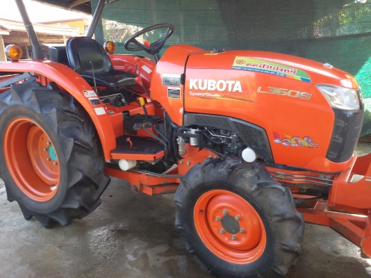 ปัญญาแทรคเตอร์..จัดมาให้ครับ ด่วน!!!คูโบต้า L3608  พร้อมใบมีดคานล่างFD163Eพร้อมโรตาลี่1.6ม. ทำงาน569ชม.เล่มทะเบียนพร้อม จัดส่งอ.โพธิประทับช้าง จ.พิจิตร