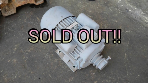 ****** Sold Out!! ****** มอเตอร์ WIN 3 HP.1450 RPM. 220V. 2 สายไฟบ้าน วิ่งเงียบ พร้อมใช้!!