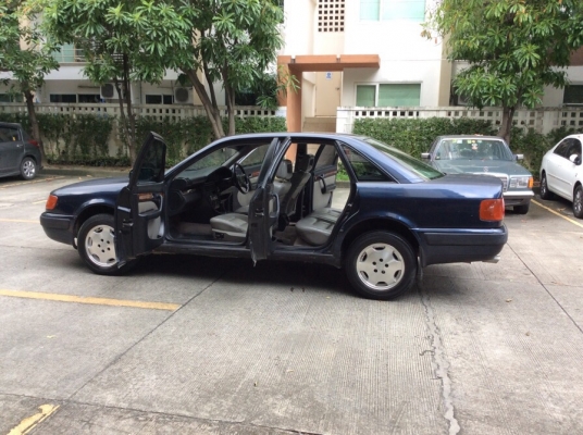 ขายรถออดี้ 100 E2.3 ปี94 เครื่องเดิม 2.3 เกียร์ออโต้ ติดแก๊สLPG ไฟฟ้าทั้งคัน ภายในสวยลายไม้สวย เบาะหนังกรับไฟฟ้า เบรคabs แอร์หนาว ตัวถังเดิมไม่มีชนสีทำบางชิ้น แม็กเดิมๆรถขับดีครับ ขายด่วน ภาษี59