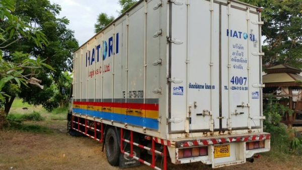 ขายรถ 6 ล้อ ตู้แห้ง รถสวยพร้อมใช้ ตู้ยาว7.20เมตร