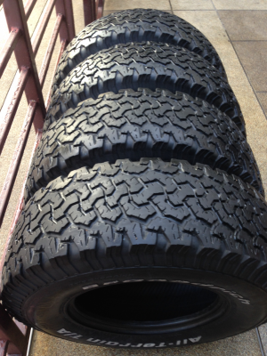 ยาง All BF goodrich 31 10.5 R15 ดอกเต็ม ใช้ได้อีกหลายปี