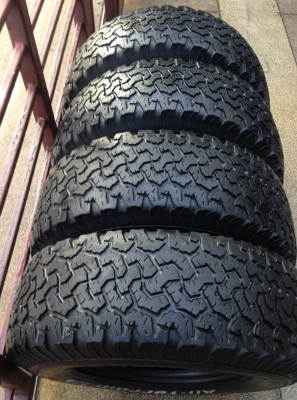 ยาง All BF goodrich 31 10.5 R15 ดอกเต็ม ใช้ได้อีกหลายปี