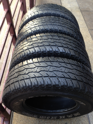 ยาง All Maxxis 245 75 16 พร้อมใช้งาน ราคาไม่แพง