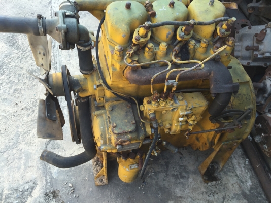 ขายเครื่องสูบน้ำขนาดเข้า6"ออก6"พร้อมเครื่องยนต์ จอนเดีย ปั้มอิตาลี่