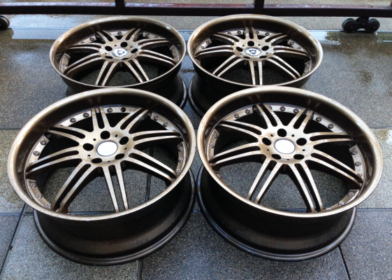 ล้อ HRE480 ขอบ20 สภาพสวย ไม่เคยซ่อม ราคาเร้าใจ