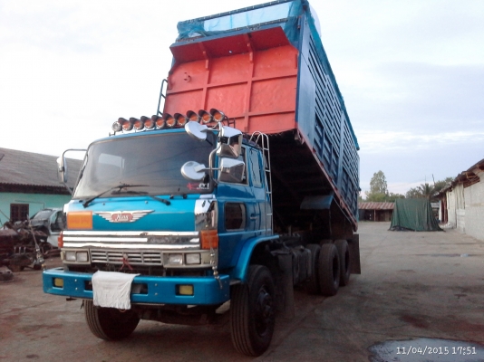 HINO 227ดั้มเครื่องEM100โบอินเตอร์เกียอีตั้น