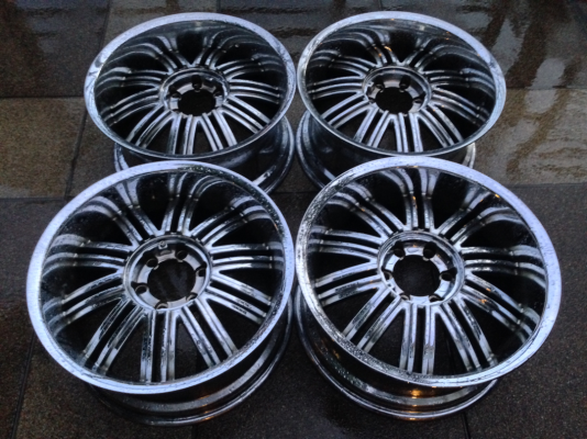 ล้อVIP งานโครมเมียมนอก ขอบ20 6รู139 สภาพสวย ไม่มีซ่อม ขอบเดิมหนาๆ ราคาไม่แพง