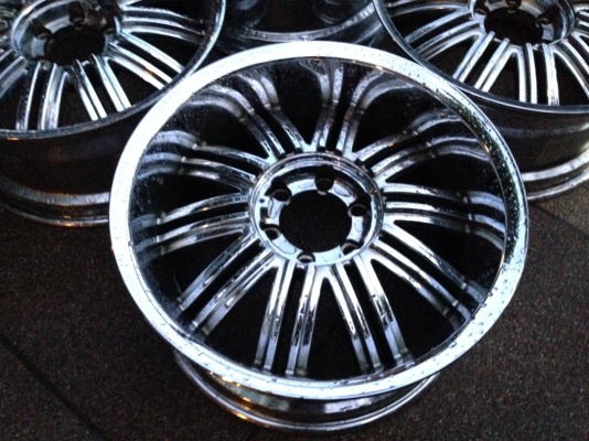 ล้อVIP งานโครมเมียมนอก ขอบ20 6รู139 สภาพสวย ไม่มีซ่อม ขอบเดิมหนาๆ ราคาไม่แพง