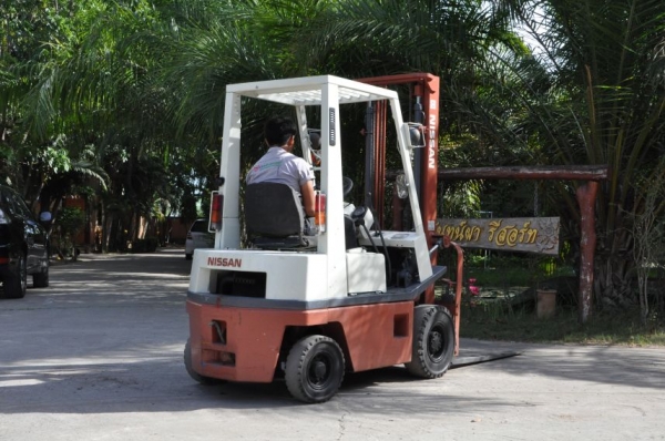 (ลดกระหน่ำ)ขายFORKLIFT NISSAN FG15(1.5ตัน) เสา3.50เมตร สวยเดิมจากญี่ปุ่น ยังไม่เคยใช้ในไทย 99,000เท่านั้น!!