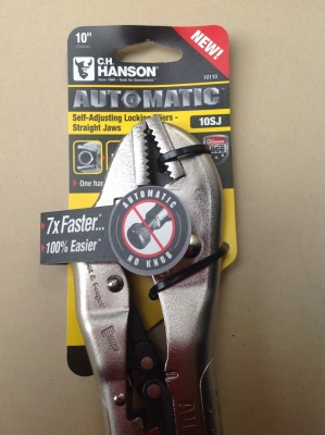 คีมล็อค AUTOMATIC STRAIGHT JAW C.H. HANSON 10 นิ้ว คีมล็อค AUTOMATIC STRAIGHT JAW C.H. HANSON 10 นิ้ว