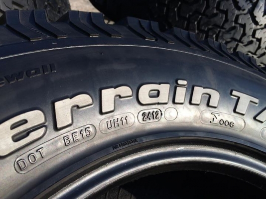 มือ2 BF Goodrich All-Terrain KO 275 70 r18 ยาง33นิ้ว ขอบ18