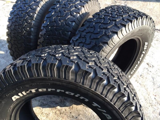 มือ2 BF Goodrich All-Terrain KO 275 70 r18 ยาง33นิ้ว ขอบ18