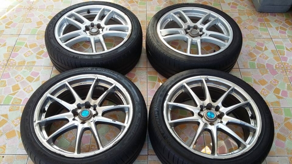 ขายล้อ lenso samulai ขอบ 17 พร้อมยาง