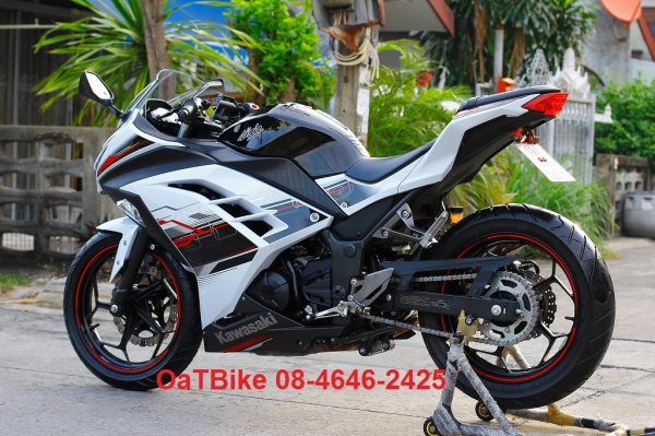 ขาย Ninja 300  สีเดิมทั้งคัน แต่งสวย สภาพไม่แพ้รถใหม่