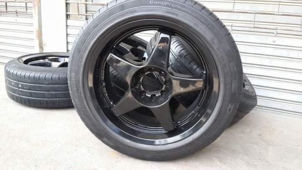 Sparco NT ขอบ 16 4รู100/114 พร้อมยางดอกหนาๆ ไม่มีซ่อม