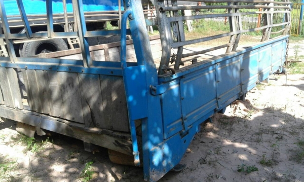 หกล้อ อีซูซุ TL85 ช่วงสั้น ตู้นวดข้าวเกษตรพัฒนา5ฟุต พร้อมใช้ เล่มทะเบียนชุดโอนมีครบ