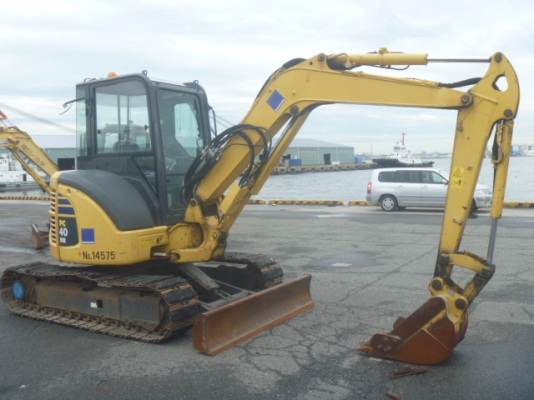 KOMATSU PC40MR-2 เก่าญี่ปุ่นแท้ๆนำเข้าโดนตรงสภาพสวยมาก ราคา650,000 คับ