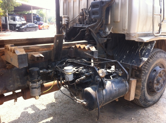 ( เปิดขายอีกรอบ ) HINO F17 วางเครื่อง HO7D  สองเพลา กระบะเหล็กดั๊ม เบรคทิฟฟี่