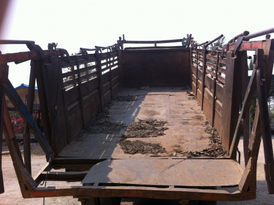 ( เปิดขายอีกรอบ ) HINO F17 วางเครื่อง HO7D  สองเพลา กระบะเหล็กดั๊ม เบรคทิฟฟี่