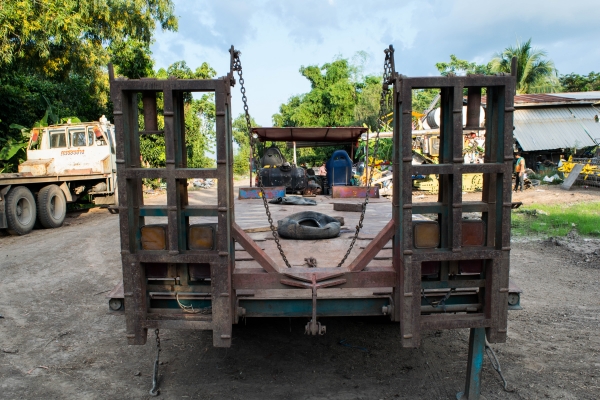 ขายอีแต๋น เครื่องอีซูสุ 195 6HE 2เพลา