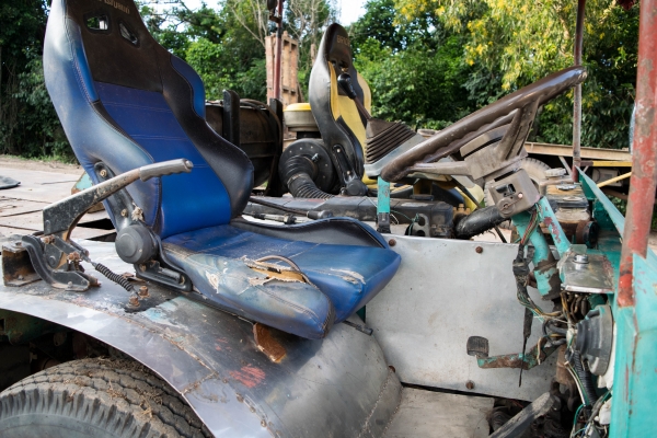 ขายอีแต๋น เครื่องอีซูสุ 195 6HE 2เพลา