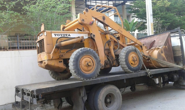 มาถึงแล้วครับ รถตักล้อยาง TOYOTA : SX เบนซิน ยกสูง 3.5 เมตร เก่าญี่ปุ่น มาถึงแล้วครับ รถตักล้อยาง TOYOTA : SX เบนซิน ยกสูง 3.5 เมตร เก่าญี่ปุ่น