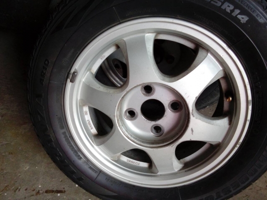 ขายล้อขอบ14พรัอมยางมี1วง