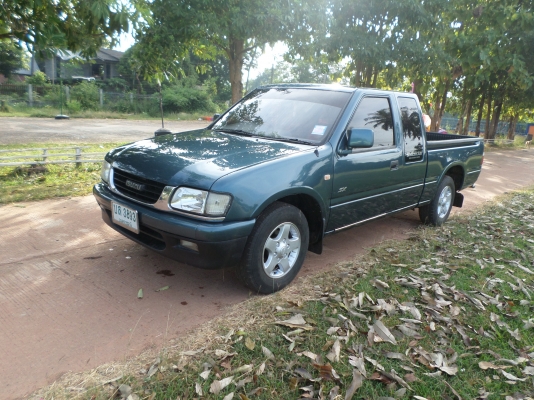 ขายรถกระบะ ISUZU DRAGON EYE SPACE CAB ปี40พวงมาลัยพาเวอร์เครื่องแน่นๆแรงดีประหยัดน้ำมันสุดๆ สีเขียวสวยๆภายในสะอาดเจ้าของรักษารถดีมากครัชชีสวยไม่มีผุช่วงล่างแน่นปึก เอกสารพร้อมโอน+ภาษีพรบเต็ม+แอร์เย็นจัด+ชีดีMP3+USB +ล้อแม๊ค+ยางดี4เส้น+แม๊กไลเนอร์ รถสภาพพร