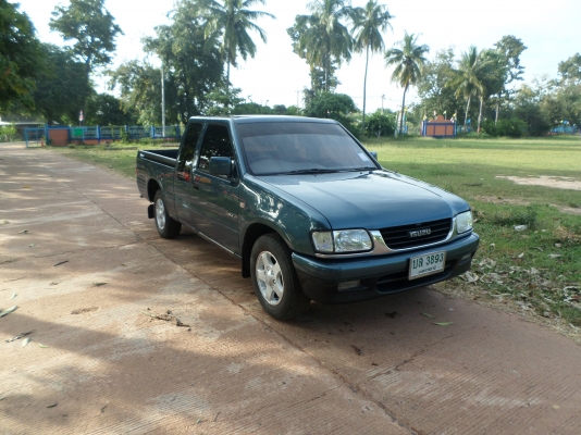 ขายรถกระบะ ISUZU DRAGON EYE SPACE CAB ปี40พวงมาลัยพาเวอร์เครื่องแน่นๆแรงดีประหยัดน้ำมันสุดๆ สีเขียวสวยๆภายในสะอาดเจ้าของรักษารถดีมากครัชชีสวยไม่มีผุช่วงล่างแน่นปึก เอกสารพร้อมโอน+ภาษีพรบเต็ม+แอร์เย็นจัด+ชีดีMP3+USB +ล้อแม๊ค+ยางดี4เส้น+แม๊กไลเนอร์ รถสภาพพร