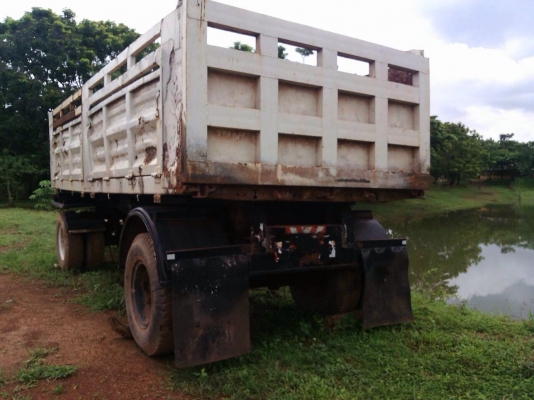 ขายด่วน หางพ่วงดั้มพ์ของพนัส  พร้อมใช้งาน  เอกสารพร้อม ทำสีใหม่ก็สวยแล้ว