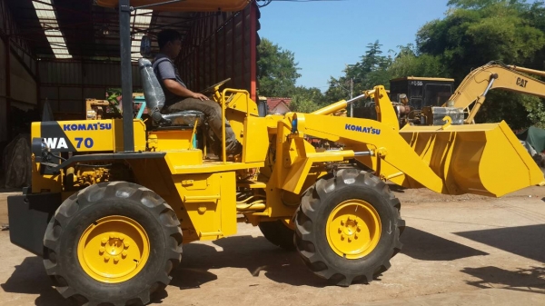 ขายรถตัก WA70-1 โคมัสสุ รถตักขนาด1คิวตัก
