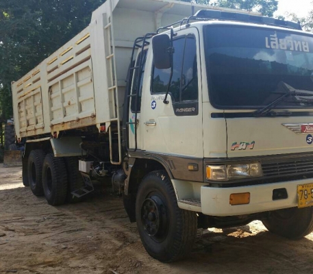 สิบล้อ ฮีโน่ FM3H195 ดั้ม 2เพา เครืองเกียร์เดิมๆ สภาพดีสวยเดิมพร้อมใช้ ทะเบียนพร้อมโอน