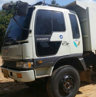 สิบล้อ ฮีโน่ FM3H195 ดั้ม 2เพา เครืองเกียร์เดิมๆ สภาพดีสวยเดิมพร้อมใช้ ทะเบียนพร้อมโอน