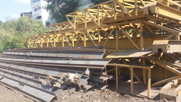 เหล็กโครงพร้อมรางเครน
