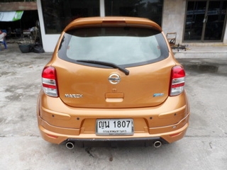 Nissan March 1.2 AUTO ปี 2011 รถบ้านเจ้าของเดียว จัดไฟแนนซ์ได้ T.086-527-9533