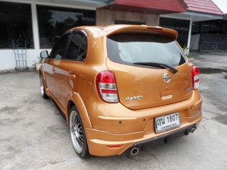 Nissan March 1.2 AUTO ปี 2011 รถบ้านเจ้าของเดียว จัดไฟแนนซ์ได้ T.086-527-9533