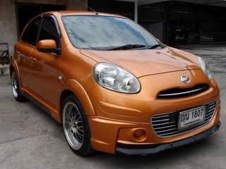 Nissan March 1.2 AUTO ปี 2011 รถบ้านเจ้าของเดียว จัดไฟแนนซ์ได้ T.086-527-9533