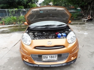 Nissan March 1.2 AUTO ปี 2011 รถบ้านเจ้าของเดียว จัดไฟแนนซ์ได้ T.086-527-9533