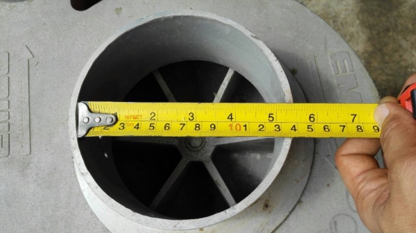 ** เหลือ 1 ตัว ** โบวเวอร์เสื้ออลูมิเนียม EMCO ขนาด 1/2 HP. 2880 RPM.220V. 2 สายไฟบ้าน รอบจัดลมแรง สภาพใหม่ พร้อมใช้งาน!!