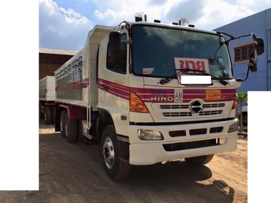 ขายสิบล้อ HINO FM1A 344 ปี53 พ่วงแม่ลูกดั้ม  รถสวยพร้อมใช้งาน