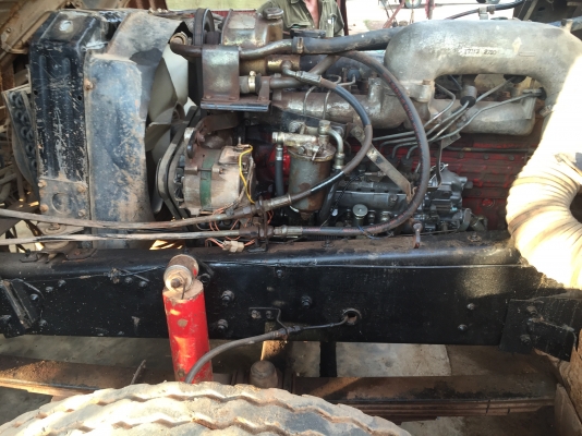 FM177-EH700 2เพลาท้ายลาก