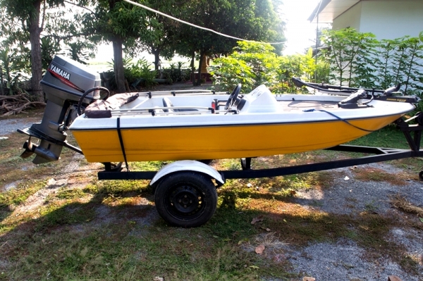 แบส 13 ฟุต yamaha 60 แรง พร้อมลาก