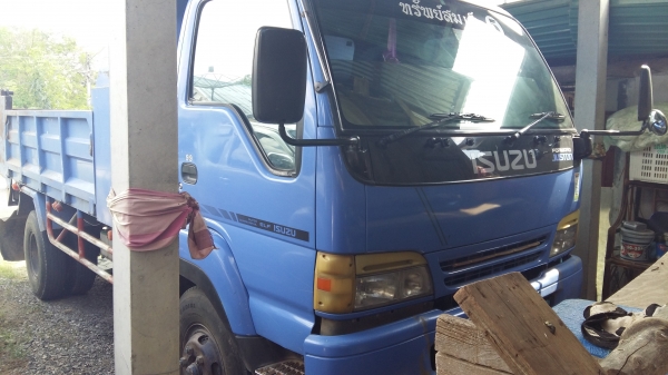 ขายหกล้อดั้มพ์ ISUZU-NRR32H-6HE1-195HP แอร์ เพาเวอร์ ทิฟฟี่ ดั้มสามมิตร ช่วงล่างใหญ่ สภาพเดิมสวยพร้อมใช้