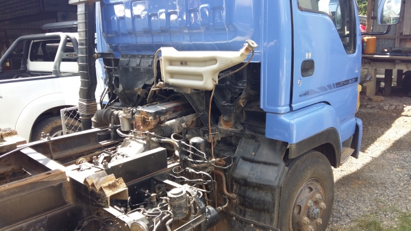 ขายหกล้อดั้มพ์ ISUZU-NRR32H-6HE1-195HP แอร์ เพาเวอร์ ทิฟฟี่ ดั้มสามมิตร ช่วงล่างใหญ่ สภาพเดิมสวยพร้อมใช้